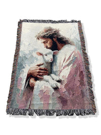 Jesus Holding Lamb